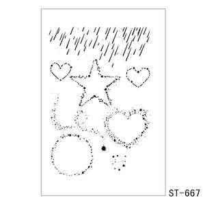 Directo de fábrica DIY <span class=keywords><strong>sello</strong></span> transparente serie 1 serie alemana <span class=keywords><strong>sello</strong></span> transparente de silicona manual para manualidades - Product Image 3