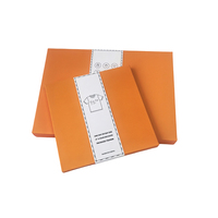 Boîte en carton kraft personnalisée de haute qualité pour t-shirts, écharpes, chaussettes, emballage de t-shirts, boîte enveloppe avec logo
