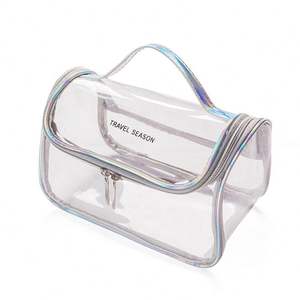 Multifunctional Transparent <b>Makeup</b> <b>Bag</b> Waterproof PVC Wash Storage <b>Bag</b> Large Capacity Travel <b>Makeup</b> <b>Bag</b> - Product Image 6