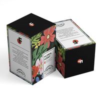 Boîte rigide de luxe imprimée sur mesure avec logo, en matériaux recyclés écologiques, pour emballage cosmétique et éponge pour produits essentiels – Vente en gros directe usine
