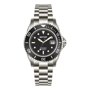 Montre mécanique de luxe <span class=keywords><strong>Seiko</strong></span> pour homme, saphir, acier inoxydable, étanche, plongée, sport, automatique, fonction luminescente, 45 mm, analogique - Product Image 4
