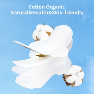 Assorbenti Igienici OEM con Etichetta Privata, 290mm, con Chip Anionico, in Cotone Organico, Biodegradabili, Super Morbidi, Ultra Assorbenti, Vendita all'Ingrosso - Product Image 4