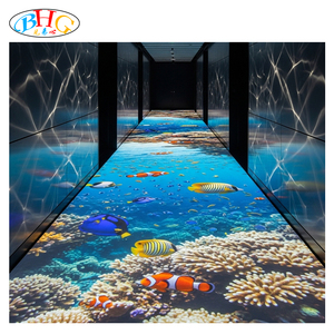 Sistema de Juego Interactivo Portátil de Proyección 3D en el Suelo, Proyector de Alta Resolución con Sensor de Movimiento Inmersivo para <span class=keywords><strong>Alquiler</strong></span> en Eventos - Product Image 5