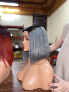 Wholesale Vietnam Human Hair <b>Wig</b> 100% Natural Virgin Remy Hair Full <b>Lace</b> <b>Wig</b> for Export Market - Product Image 3