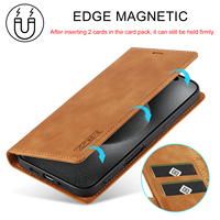 Étui portefeuille magnétique en similicuir avec support et porte-cartes pour iPhone 18 Pro Max, 17 Air, 16 Plus, 15, 14 Pro, 13, 12