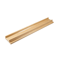 Support magnétique en bois de 20 pouces pour Mahjong, finition brillante, avec pousseurs de jeu et tuiles gravées, idéal pour l'affichage de jeux de Rummy, pour le jeu occasionnel et les tournois