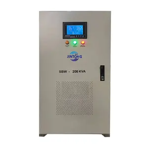 Penstabil Regulator tegangan otomatis, 80KVA 100KVA 120KVA 150KVA 200KVA 3 fase AVR