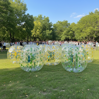Balle à bulles gonflable pour la marche sur l'eau, Zorbing, Balle à bulles roulante, Balle de protection abdominale, Football à bulles, Fabrication sur mesure