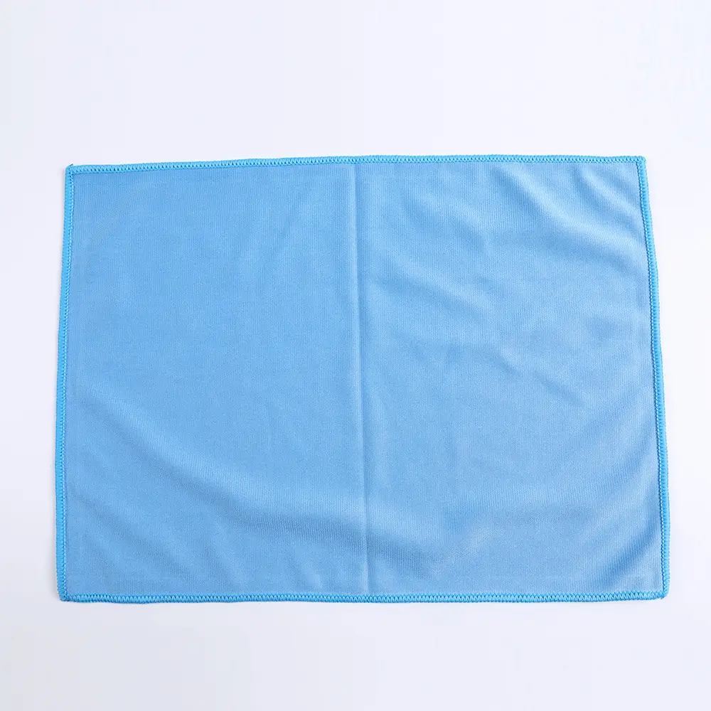Microfiber Glass Cleaning Cloth Lint Free Quickly Clean Windows, Mirrors, Glasses, Phone Screens, Camera Lenses, Purple