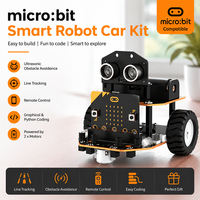 Zetok STEM Microbit, Coche Robótico Programable, Kits de Robótica Educativos para Arduino, Juguete Educativo, Coche Robótico para Uso Educativo