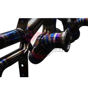 ท่อไอเสียไทเทเนียม Vortex สำหรับ LP610-4 Lamborghini Huracan LP580-2เผาท่อตรงสีฟ้า catback ท่อคู่ X - Product Image 6