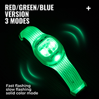 Bracelet LED Lumineux WRELS pour la Course – Étanche, Haute Visibilité, Avertissement Lumineux, Idéal pour la Course Nocturne