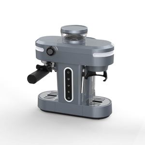 Cafetera Espresso Semiautomática con Molinillo de Granos Integrado para Uso en Casa y Oficina - Product Image 1