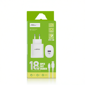 Cargador USB-C Rápido Ansty Q-026-T de 18W, Adaptadores y Accesorios de Carga de Alta Velocidad - Product Image 3