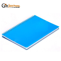 Carnets à spirales promotionnels en plastique PP en gros, personnalisables, vierges, pour sublimation