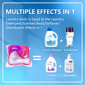 <span class=keywords><strong>Chano</strong></span> 45 Unidades Detergente Líquido para Ropa Ecológico Desechable, Eliminación Eficaz de Manchas en Encimeras, Bolsas de Perlas al por Mayor - Product Image 5