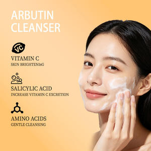 Nettoyant Visage Éclaircissant à l'Arbutine Marque Privée OEM, Correcteur de Taches Brunes pour l'Hyperpigmentation et l'Inégalité du Teint – Fabricant - Product Image 5