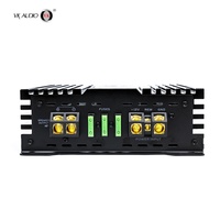 Amplificateur de voiture numérique mono VK classe D 1300W avec Bluetooth et radio HD 40-20KHz 12V-14.4V 2 impédances Noir Garantie 12 mois