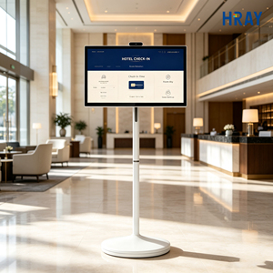 27 Inch Android 2K Capacitive Touchable Screen Smart Digital Signage and Video Display TV Movable OEM ODM Factory the Compact Ap - Product Image 1