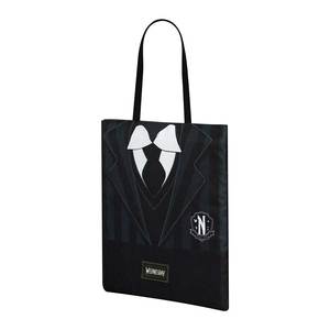 กระเป๋าช้อปปิ้ง Karactermania Wednesday Uniform สีดำ - Product Image 1