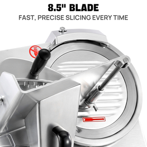 Nouveau Couteau à Trancher Semi-Automatique Multifonctionnel Haute Efficacité à Épaisseur Réglable <span class=keywords><strong>pour</strong></span> Viande de Mouton et de Bœuf, Commercial, <span class=keywords><strong>pour</strong></span> Viande Congelée - Product Image 2