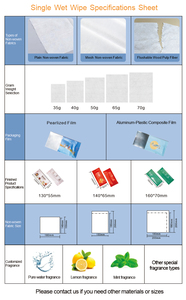 Toallitas húmedas para restaurante con fragancia suave ecológica OEM/ODM de muestra gratis (antiguas) para limpiar la cara de las manos - Product Image 2