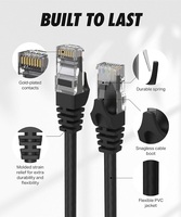 Cable de Red FTP UTP 26AWG 28AWG, 4 Pares, Cobre Desnudo, RJ45, Cat5e Cat6, Cable de Conexión, 1m 2m 3m 5m