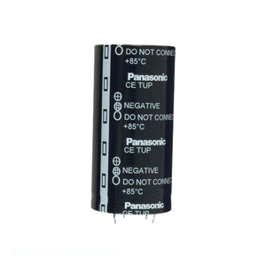 ตัวเก็บประจุแบบ Through Hole รุ่น ECE-T2WP561FA ยี่ห้อ CAP ALUM ความจุ 560uF 20% 450V แบบ Snap TH 560uF - Product Image 1