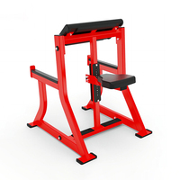 Machine de musculation professionnelle réglable pour biceps et triceps, équipement de fitness avec plaques de poids, extension assise pour les bras