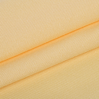 Fabrication en gros solide respirant tissé 265gsm 100% tissus en polyester pour vêtements