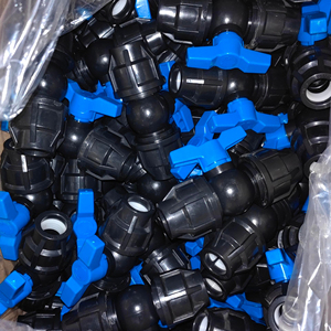 <span class=keywords><strong>2025</strong></span> pntek OEM Polypropylene bóng van 1/2in đến 4 inch thủy lợi PP nén phụ kiện đôi Công Đoàn uPVC bóng van 20-110 mét - Product Image 2