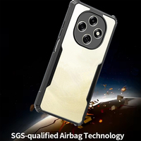 Pour OPPO F31 F29 F27 F25 F23 F21 F19 F17 PRO PLUS F3 F1S Coque noire ultra-fine anti-chute Protection Cadre souple en acrylique Coque transparente