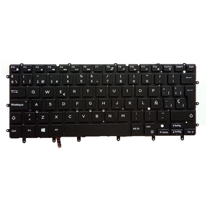 Clavier rétroéclairé avec disposition US/UK/RU/SP/FR/AR/hébreu/JP pour <span class=keywords><strong>Dell</strong></span> <span class=keywords><strong>XPS</strong></span> <span class=keywords><strong>13</strong></span> 9343 9350 9360 <span class=keywords><strong>P54G</strong></span> P41F P57G, couleur noire - Product Image 6