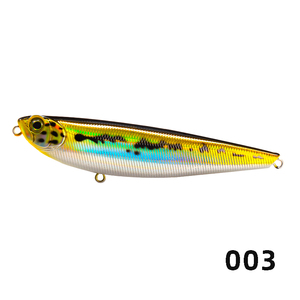 <span class=keywords><strong>Leurre</strong></span> <span class=keywords><strong>de</strong></span> <span class=keywords><strong>surface</strong></span> Gt <span class=keywords><strong>Stickbait</strong></span> Pencil pour la pêche en eau salée, <span class=keywords><strong>leurre</strong></span> artificiel rigide en plastique pour la pêche au bar, technique Walking the Dog - Product Image 4