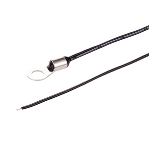<strong>10K</strong> <strong>NTC</strong> <strong>Temperature</strong> <strong>Sensor</strong> With Metal Ring Terminal for Surface <strong>Temperature</strong> Monitoring of Motor Housing and Heaters - Product Image 1