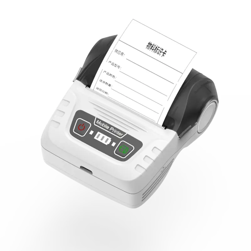 2-inch 58mm Portable Mobile Wireless Mini Fiscal Heat Transfer Price Barcode Label Printer