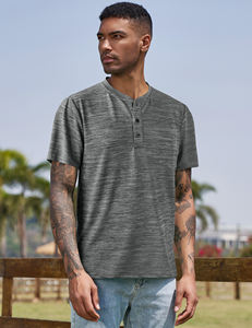 Nouveau design de chemises de golf personnalisées avec logo pour hommes, <span class=keywords><strong>t</strong></span>-<span class=keywords><strong>shirt</strong></span> à manches courtes élastiques et à séchage rapide avec protection <span class=keywords><strong>anti</strong></span>-<span class=keywords><strong>UV</strong></span> - Product Image 3