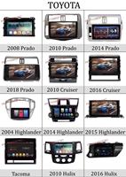 Écran Android pour voiture avec écran tactile, radio, Carplay, GPS, radio et cadre, compatible avec plus de 99 % des séries de voitures