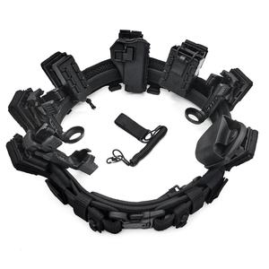 Ceinture tactique modulaire multifonctionnelle en polyester, ceinture robuste, ensemble de ceintures tactiques, cinturones tactico, ceinture de patrouille tactique rembourrée - Product Image 2