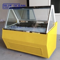 Pas cher populaire jaune gelato carpigiani lot refroidisseur crème glacée congélateur italie gelato affichage congélateur crème glacée congélateur lot