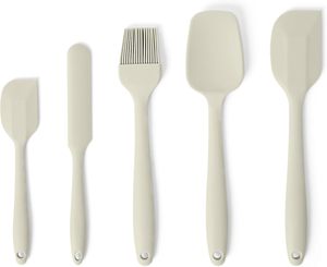 Juego de Utensilios de Cocina de Silicona, Incluye Espátula, Cuchara y Brocha - Product Image 1