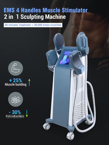 Pro 4 Başlıklı / 2 Başlıklı Elektronik Kas Stimülatörü Ems 4'ü 1 Arada Dikey Kullanım İçin Kas Geliştirme Makinesi - Product Image 2