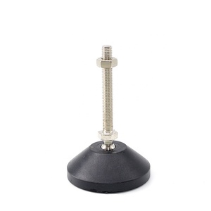 La grande base in Nylon 80A M10 scivola il piedino di livellamento gamba regolabile per mobili per produttore di estrusione di profili in alluminio - Product Image 1