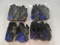 Épingle de chapeau personnalisée avec garniture de plumes de coq pour artisanat DIY, chapeau de cowboy, chapeau Fedora, costume, cosplay, accessoire de coiffure