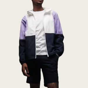 Tùy Chỉnh Bán Buôn Chất Lượng Cao Nylon Thoải Mái Vải Với Mui Xe Dây Kéo Thể Thao Giản Dị Chạy Bộ Người Đàn Ông Của Áo Khoác - Product Image 4