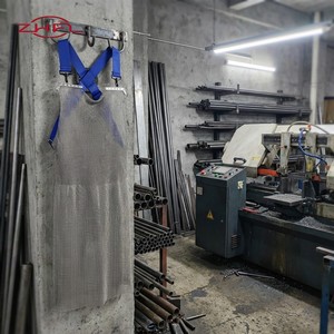 Tablier sans manches en maille de chaîne en acier inoxydable 316L, résistant aux coupures, écologique et tendance, pour boucher et transformation de la viande - Product Image 2