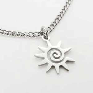 <span class=keywords><strong>Collar</strong></span> con colgante de <span class=keywords><strong>sol</strong></span>, <span class=keywords><strong>collar</strong></span> de <span class=keywords><strong>sol</strong></span>, <span class=keywords><strong>collar</strong></span> de <span class=keywords><strong>sol</strong></span>, joyería sin deslustre, abalorio de <span class=keywords><strong>sol</strong></span> dorado, collares chapados en oro - Product Image 3