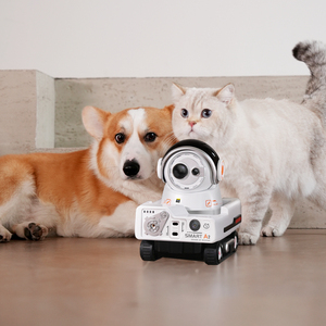 Verified Joy Capture Caméra pour animaux de compagnie à 360 degrés Recharge automatique Never Miss Motion Alert Home Pet Monitoring System Pet Vlog Camera - Product Image 1