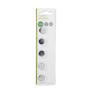 Batería de Litio Nedis CR1620 3V Paquete de 5 Unidades Premium Power - Product Image 1