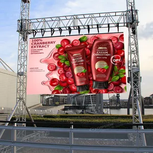 P3.91 P4.81 500*1000mm China USA NL Stock 10Ft X 12Ft Full Color Stage P3 P4 Led Screen Outdoor Rental Display For Concert